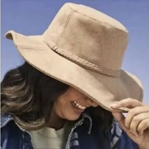 Harper ASN Women’s  Khaki Floppy Safari Hat, NWT, Adjustable Size, MSRP $68