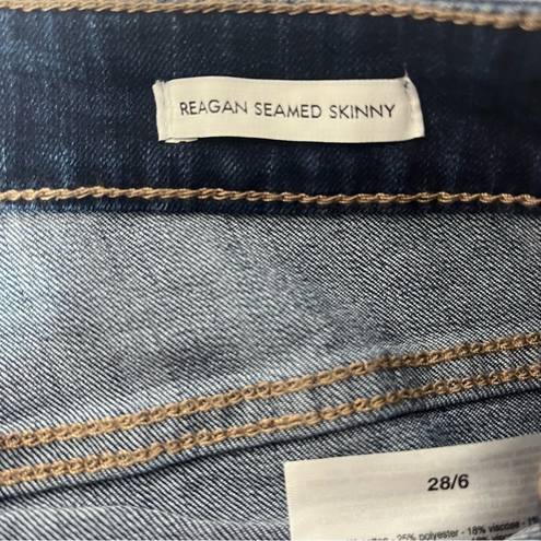 Skinny Girl  Seamed Reagan High Rise Skinny Fit Ankle Indigo Jean Size 28/6 New!