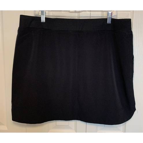 32 Degrees Heat Skort by 32 degrees cool Size XL black