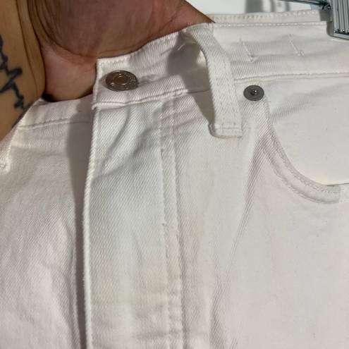 Madewell The Perfect Vintage Jean In Tile White ND501 Size 27