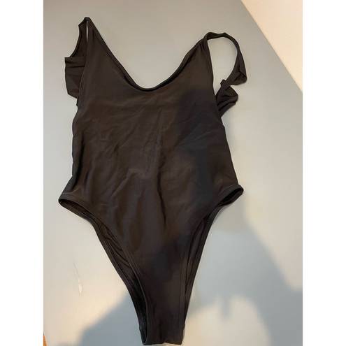 Aerie  womens one piece swimesuit black size S