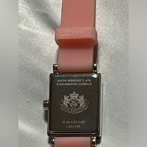 Juicy Couture  Vintage Pink Brown and Silver Skinny Watch