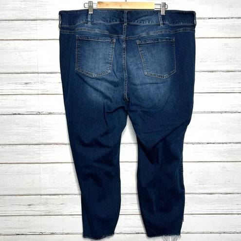 Torrid  Stiletto Jegging Ankle Zip Skinny Jeans Stretch Denim Plus Size 26