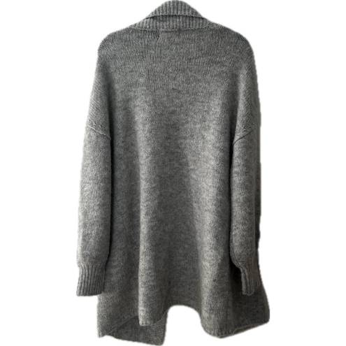 Modern Citizen  Gray Oversized Ribbed Open Cardigan XS/S