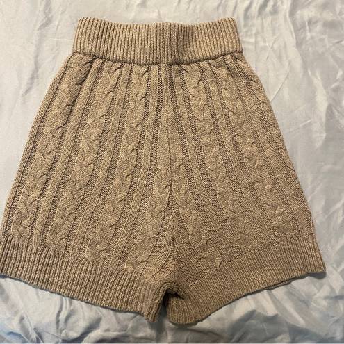 Jasmine  Cable Knit Shorts Sz Small