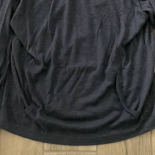 Polo  Ralph Lauren blue cashmere thin hoodie