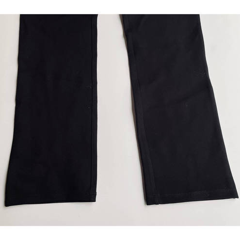 Quince Ultra Stretch Ponte Straight Leg Pant Black Size Small Petite NEW