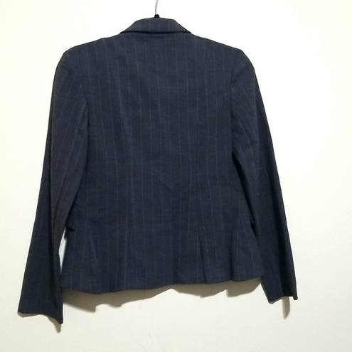 AQUA  Brown Pinstripe Blazer Sz Small