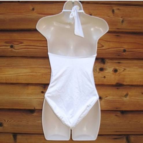 St. John NWT White one Piece Swim Suit