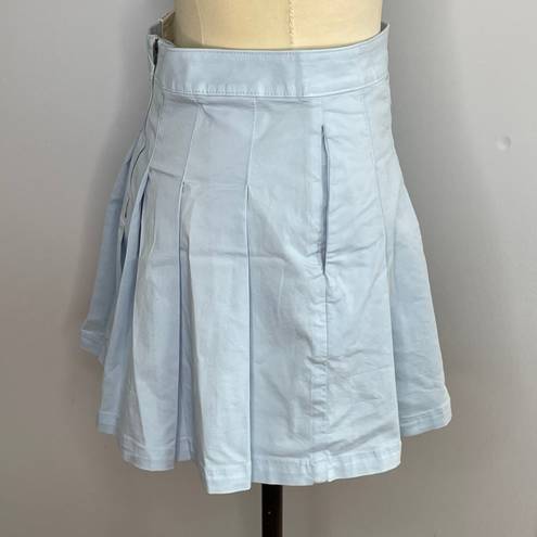 American Eagle Pleated Skater Skirt- Baby Blue- Size 10