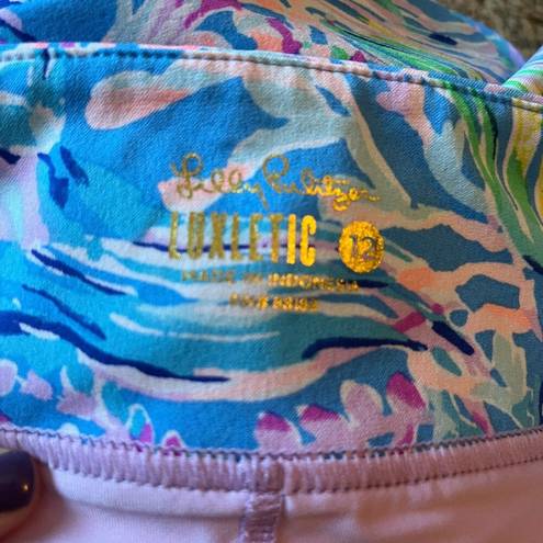 Lilly Pulitzer  colorful Luxletic skort