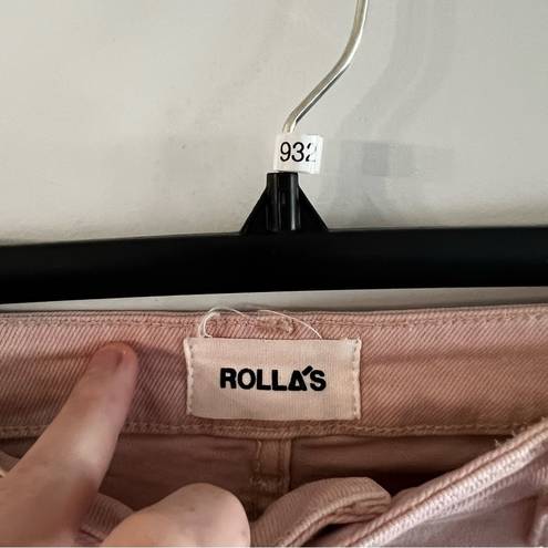 Rolla's 932  Pink Dusters High Rise Slim Jeans Size 30