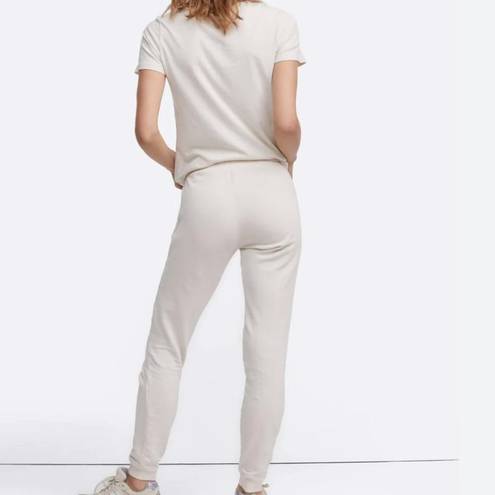 Mate the Label NWT  RARE White Organic Terry Classic Jogger - M