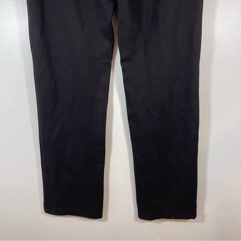 DKNY NWT  Women's Stretch Crepe Fixed Waist Skinny Pant Black Solid Size 8