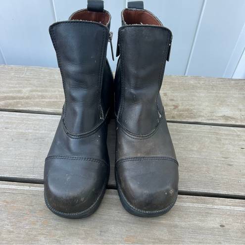 Harley Davidson Y2K  Amherst Side Zip Moto Boots Size 9