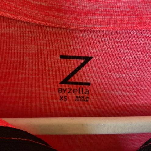 Z By Zella EUC  Pink/Coral Quarter Zip Workout Jacket, Size XS