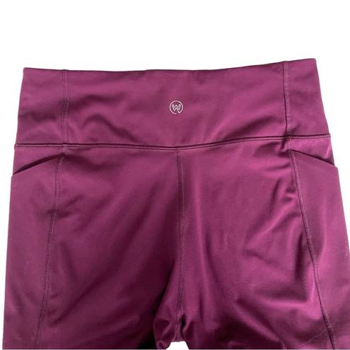 Luna We Wander Compression  7/8 Pocket Performance Legging Purple