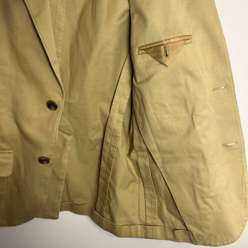 Polo  Ralph Lauren CottonPocket Structured Blazer in Camel 16