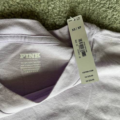 Victoria's Secret NWT Oversized Sleepshirt Lavender Purple VS Pink Logo