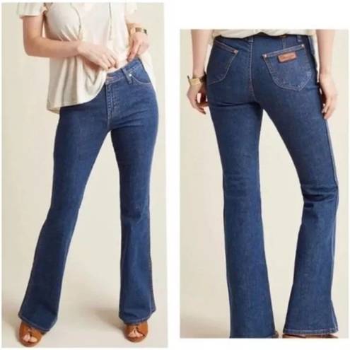 Modcloth WRANGLER X  Wide Leg Bell bottom Flare Jeans Women's Size 12 x 33