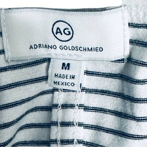 AG Adriano Goldschmied Adriano Goldschmied Striped T-Shirt Sz M