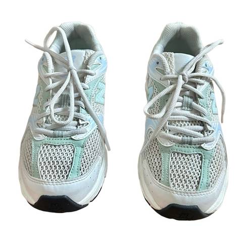 New Balance  Unisex 530 Dad Sneakers Lifestyle Shoes - Seasalt/Ice Blue, 7.5US W