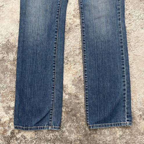 GUESS Vintage Y2K Faded Low Rise Studded Pockets Slim Straight Leg Jeans