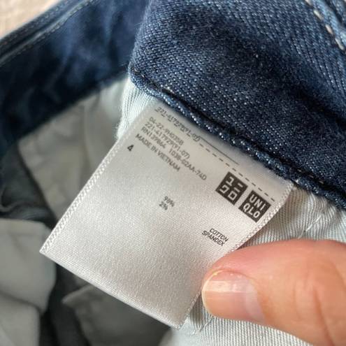 Uniqlo  High Waisted Wide Straight Denim Pants