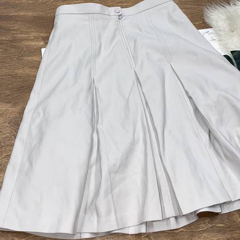 Jason Wu  size 6 light tan pleated midi skirt