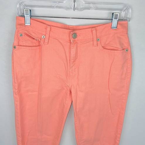 Gap  Melon Orange Cropped Skinny Jeans 25R