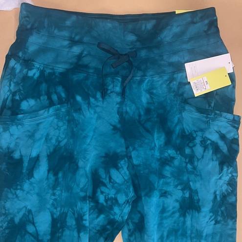 All In Motion  Joggers Tie Dye High Rise Jogger Pants Sweatpants Size XXLarge New