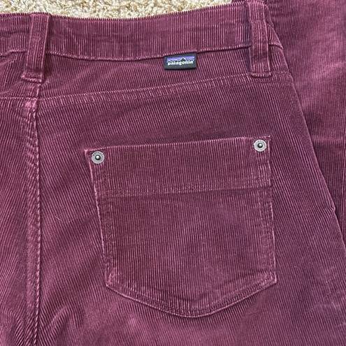 Patagonia  Women's Everyday Corduroy Pants Organic Size 28 / 6 burgundy red