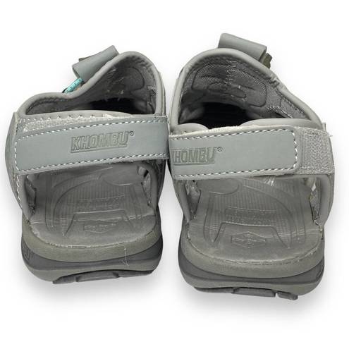 Khombu  Ashley Grey Adjustable Active Hiking Sandals 7 MED 1179293