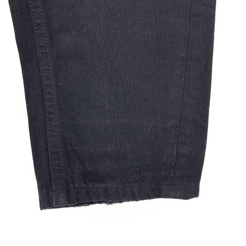 Alexander Wang Denim X  Womens Size 25 Wang 003 Boyfit Jeans Black Fade