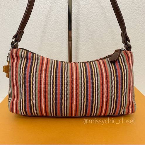 Relic  Y2K Woven Rainbow Knit Shoulder Bag