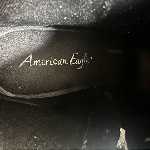 American Eagle  Black Booties - Size 9