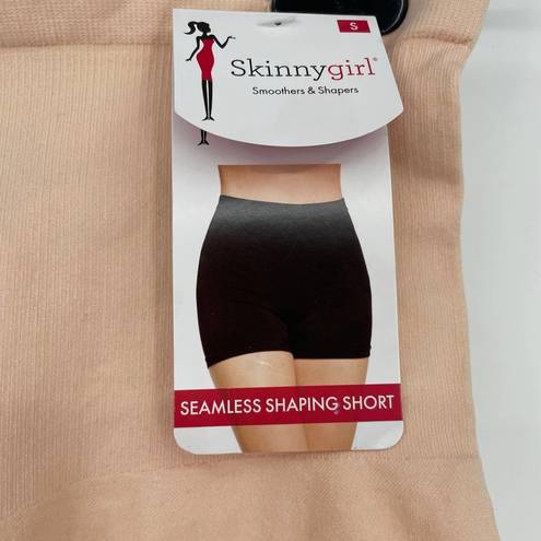 Skinny Girl NWT  Shorts Smooth & Shaper Shapewear Size Small Cream