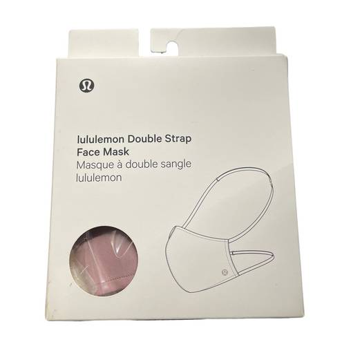 Lululemon NEW  Vintage Mauve Double Strap Face Mask