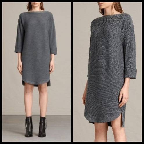 ALLSAINTS 💕💕 Esia Grey Merino Wool Sweater M NWT