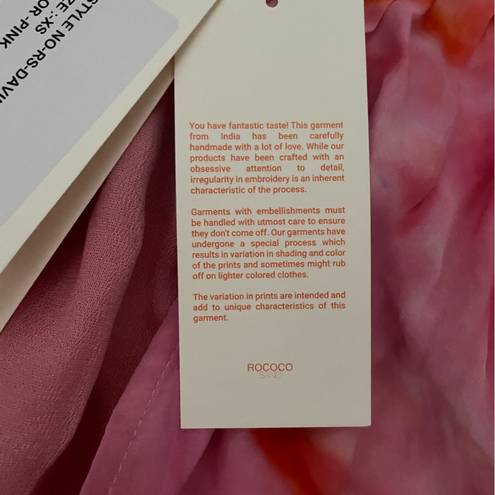 Rococo  Sand X REVOLVE Davina Top in Pink Bodysuit XS
