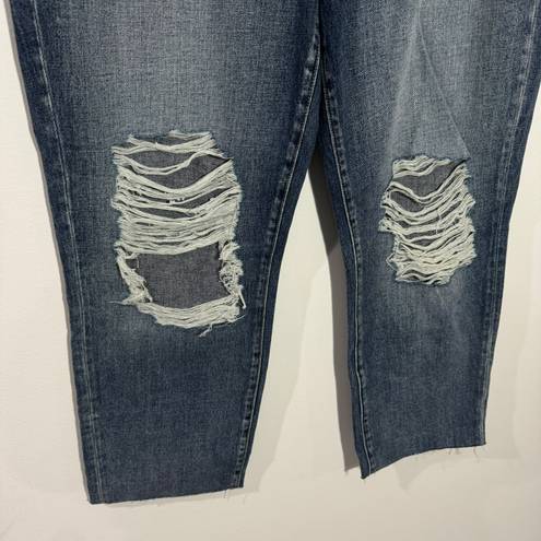 L'Agence New L’agence Cropped Ripped Maternity Jeans Raw Hem Size 25