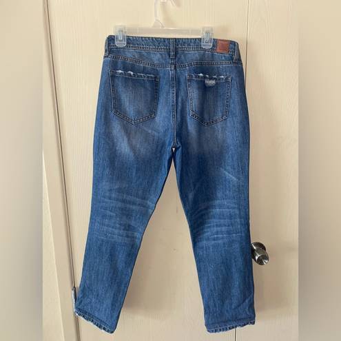 Harper  Distressed Straight Leg Jeans - size 30