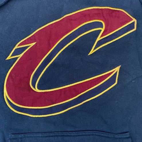 Nba Vintage  Cleveland Cavaliers Blue Pullover Hoodie Sweater