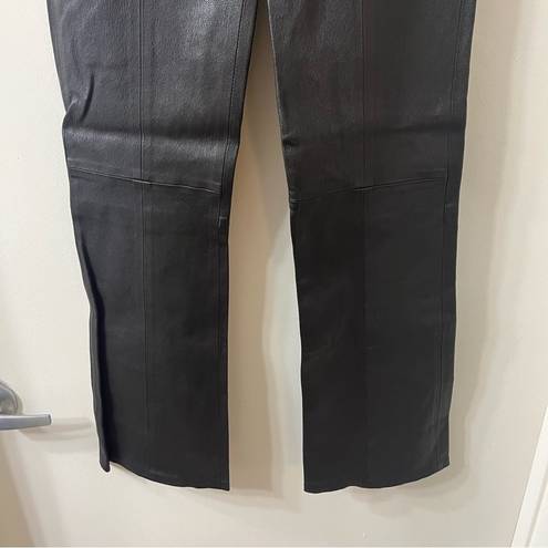 Equipment NWT  Femme Sebritte 100% Lamb Leather Crop Ankle Trousers Pants Size 2