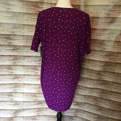 LuLaRoe NWOT Purple LLR Top