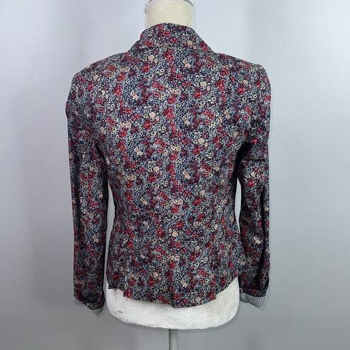 Tommy Hilfiger  floral fitted blazer size small