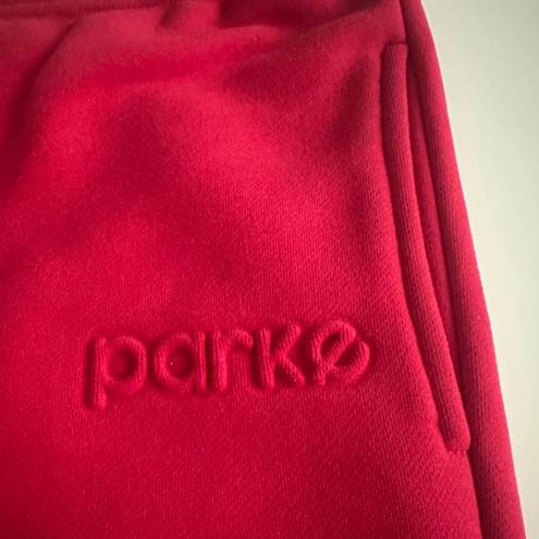 PARKE unisex embossed sweats