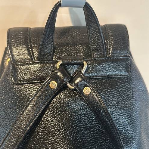 MCM  pebbled leather backpack