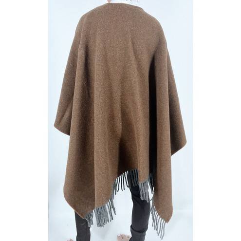 Sutton Studio Wool Cape Wrap Sweater Shawl One Size Size undefined