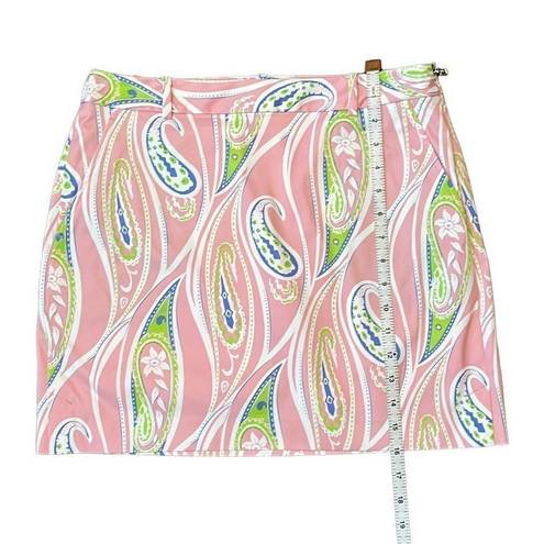  RALPH‎ LAUREN POLO Golf Paisley-Print Skort